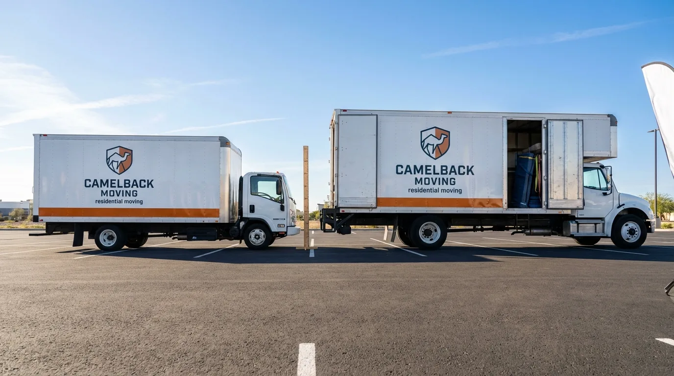 Moving truck size capacity guide in Norwood Young America